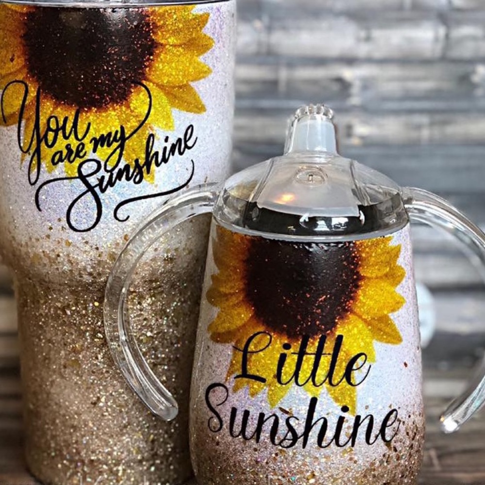 Mommy in Me tumbler set